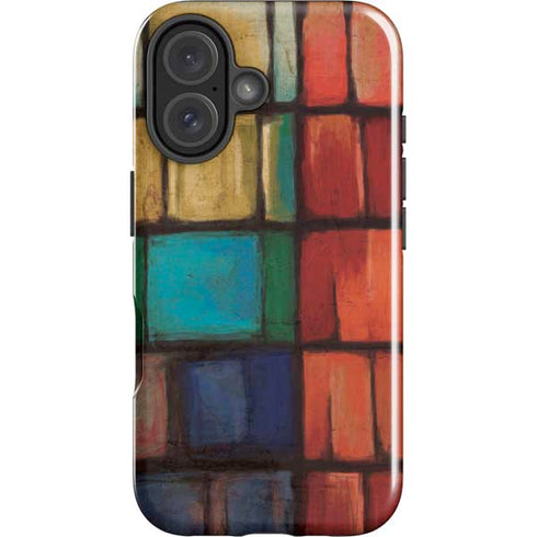 Stained Glass iPhone 16 Plus Impact Case