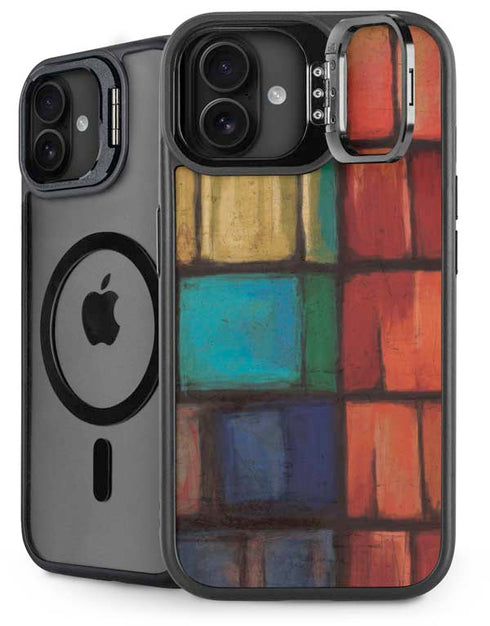 Stained Glass iPhone 16 Plus Kickstand Case