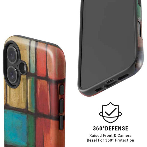 Stained Glass iPhone 16 Plus Magsafe Impact Case