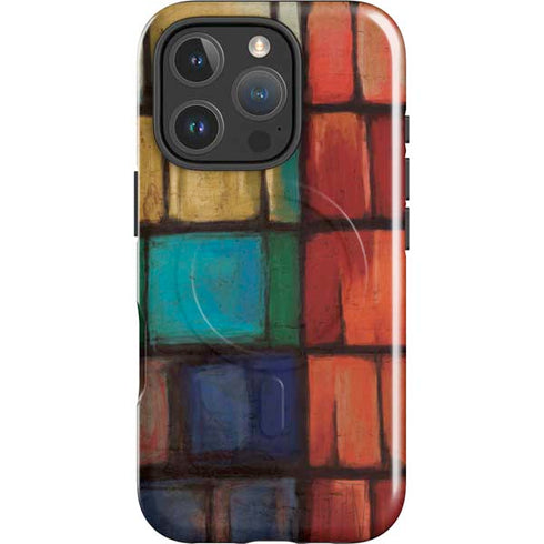 Stained Glass iPhone 16 Pro Magsafe Impact Case