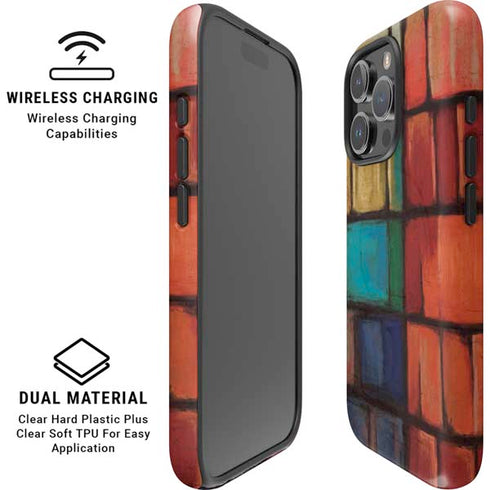Stained Glass iPhone 16 Pro Max Magsafe Impact Case
