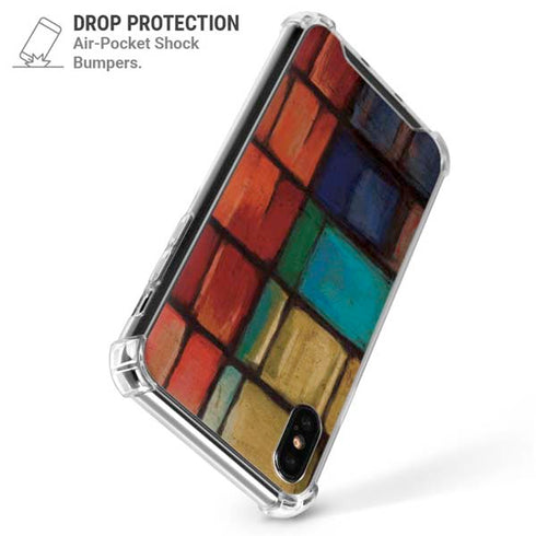 Stained Glass iPhone X/XS Clear Case
