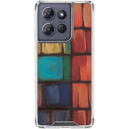 Stained Glass Moto G 5G (2025) Clear Case