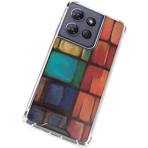 Stained Glass Moto G 5G (2025) Clear Case