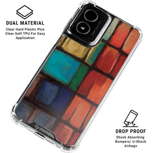 Stained Glass Moto G Power 5G (2024) Clear Case