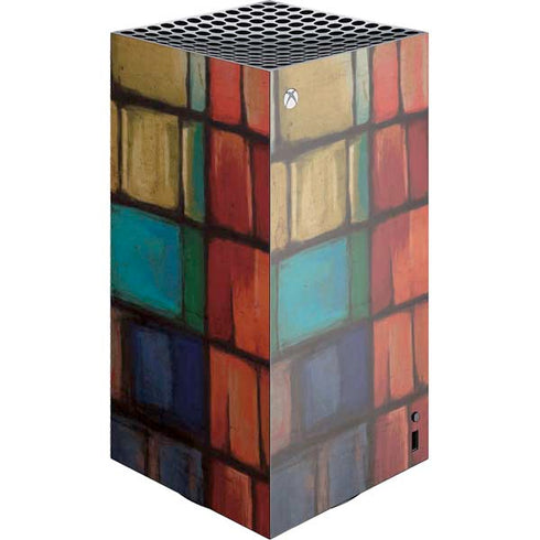 Stained Glass XBox Series X Digital Edition Console Skin