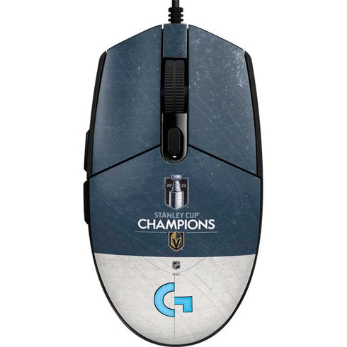 NHL Stanley Cup Champions 2023: Vegas Golden Knights G203 Prodigy RGB Wired Gaming Mouse Skin