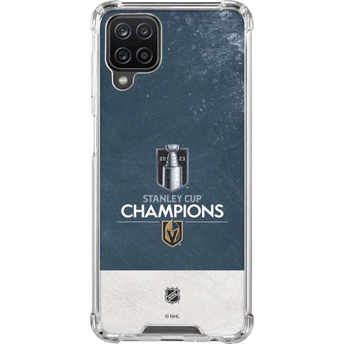 NHL Stanley Cup Champions 2023: Vegas Golden Knights Galaxy A12 Clear Case