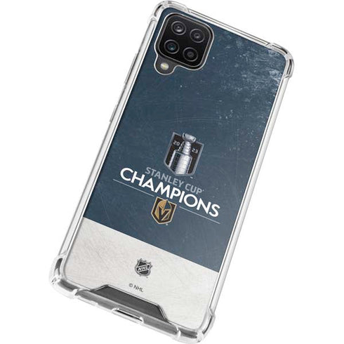 NHL Stanley Cup Champions 2023: Vegas Golden Knights Galaxy A12 Clear Case