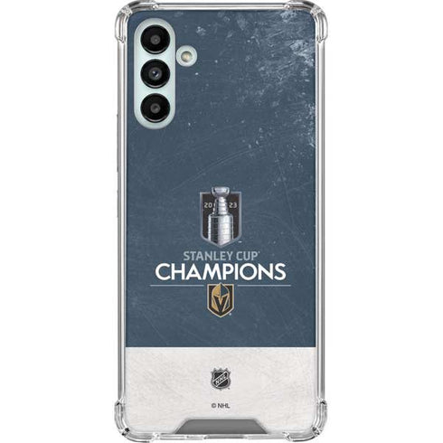 NHL Stanley Cup Champions 2023: Vegas Golden Knights Galaxy A13 5G Clear Case