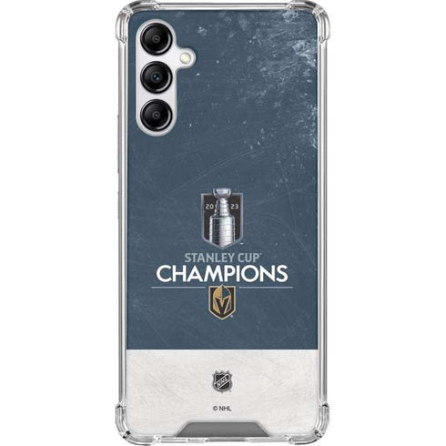 NHL Stanley Cup Champions 2023: Vegas Golden Knights Galaxy A14 5G Clear Case