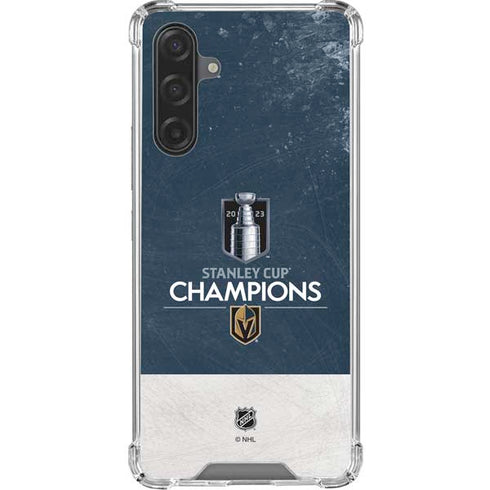 NHL Stanley Cup Champions 2023: Vegas Golden Knights Galaxy A17 Clear Case