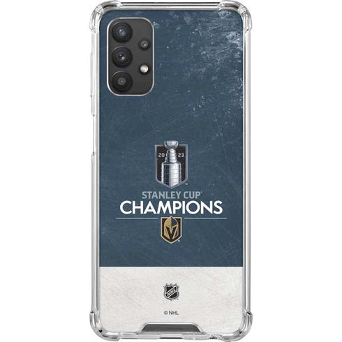 NHL Stanley Cup Champions 2023: Vegas Golden Knights Galaxy A32 5G Clear Case