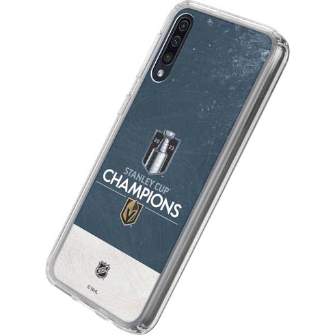 NHL Stanley Cup Champions 2023: Vegas Golden Knights Galaxy A50 Clear Case