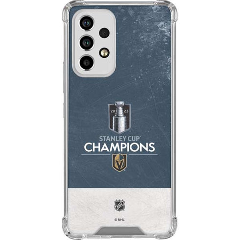 NHL Stanley Cup Champions 2023: Vegas Golden Knights Galaxy A53 5G Clear Case