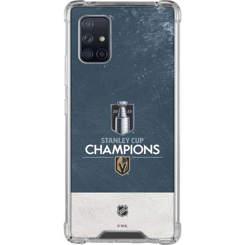 NHL Stanley Cup Champions 2023: Vegas Golden Knights Galaxy A71 5G Clear Case