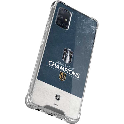 NHL Stanley Cup Champions 2023: Vegas Golden Knights Galaxy A71 5G Clear Case