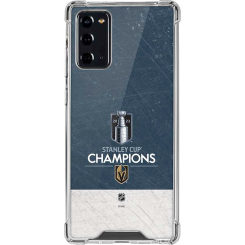 NHL Stanley Cup Champions 2023: Vegas Golden Knights Galaxy Note20 5G Clear Case