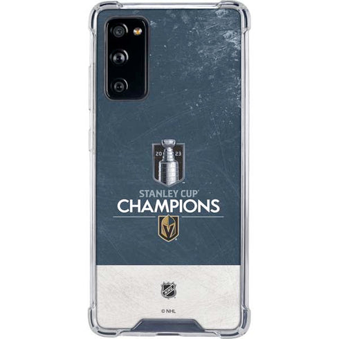 NHL Stanley Cup Champions 2023: Vegas Golden Knights Galaxy S20 FE Clear Case