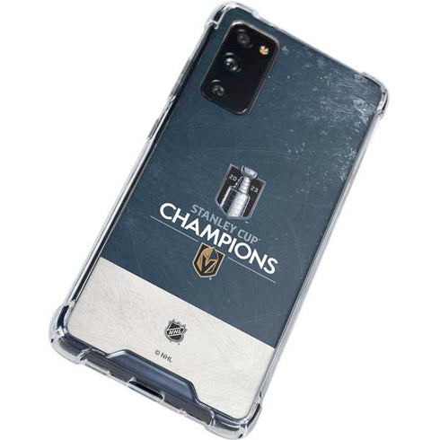 NHL Stanley Cup Champions 2023: Vegas Golden Knights Galaxy S20 FE Clear Case
