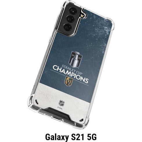 NHL Stanley Cup Champions 2023: Vegas Golden Knights Galaxy S21 5G Clear Case