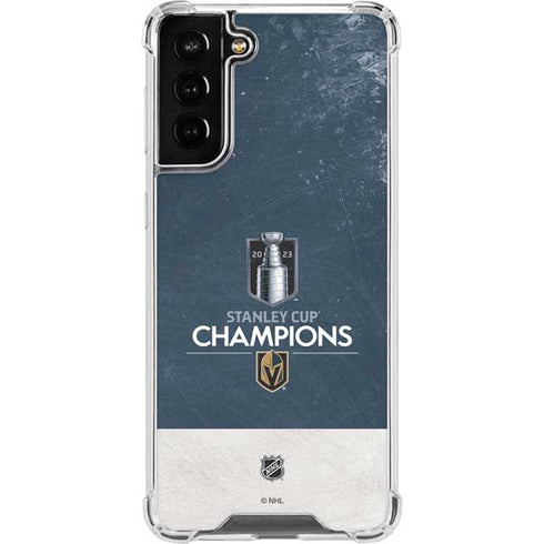 NHL Stanley Cup Champions 2023: Vegas Golden Knights Galaxy S21 FE Clear Case