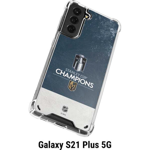 NHL Stanley Cup Champions 2023: Vegas Golden Knights Galaxy S21 Plus 5G Clear Case