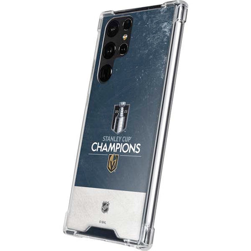 NHL Stanley Cup Champions 2023: Vegas Golden Knights Galaxy S22 Ultra Clear Case