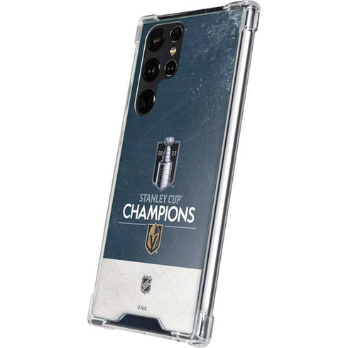NHL Stanley Cup Champions 2023: Vegas Golden Knights Galaxy S23 Ultra Clear Case