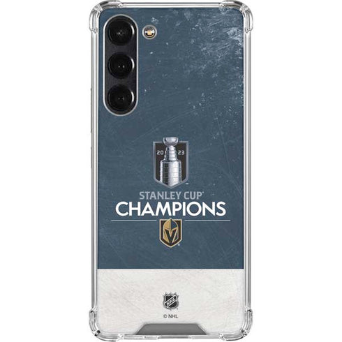 NHL Stanley Cup Champions 2023: Vegas Golden Knights Galaxy S24 FE Clear Case