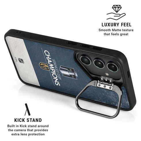 NHL Stanley Cup Champions 2023: Vegas Golden Knights Galaxy S25 Ultra Kickstand Case