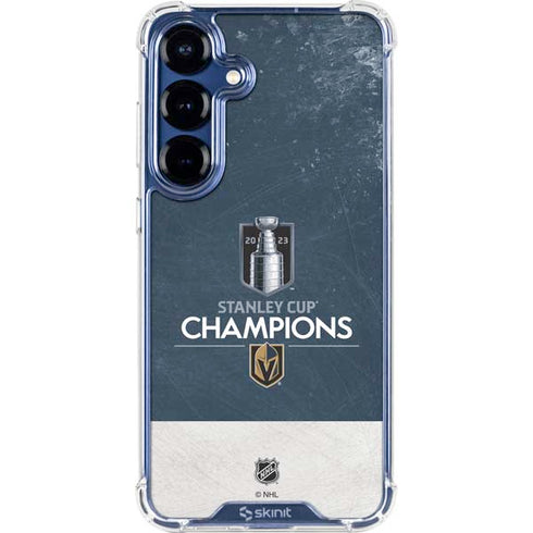 NHL Stanley Cup Champions 2023: Vegas Golden Knights Galaxy S25 Plus Clear Case
