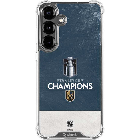 NHL Stanley Cup Champions 2023: Vegas Golden Knights Galaxy S26 Clear Case