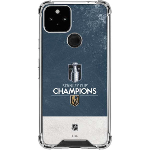 NHL Stanley Cup Champions 2023: Vegas Golden Knights Google Pixel 5 Clear Case