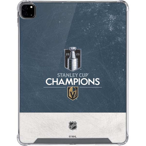NHL Stanley Cup Champions 2023: Vegas Golden Knights iPad Pro 12.9in (2020) Clear Case