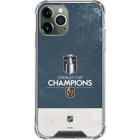 NHL Stanley Cup Champions 2023: Vegas Golden Knights iPhone 12 Pro Clear Case