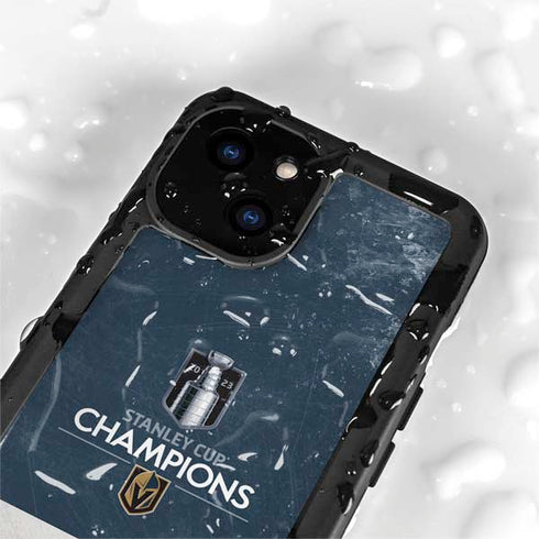 NHL Stanley Cup Champions 2023: Vegas Golden Knights iPhone 13 Mini Waterproof Case