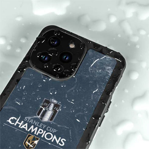 NHL Stanley Cup Champions 2023: Vegas Golden Knights iPhone 14 Pro Max Waterproof Case
