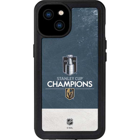 NHL Stanley Cup Champions 2023: Vegas Golden Knights iPhone 15 Plus Waterproof Case