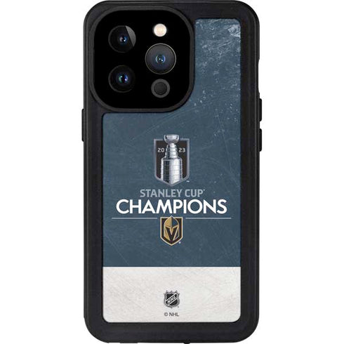 NHL Stanley Cup Champions 2023: Vegas Golden Knights iPhone 15 Pro Waterproof Case