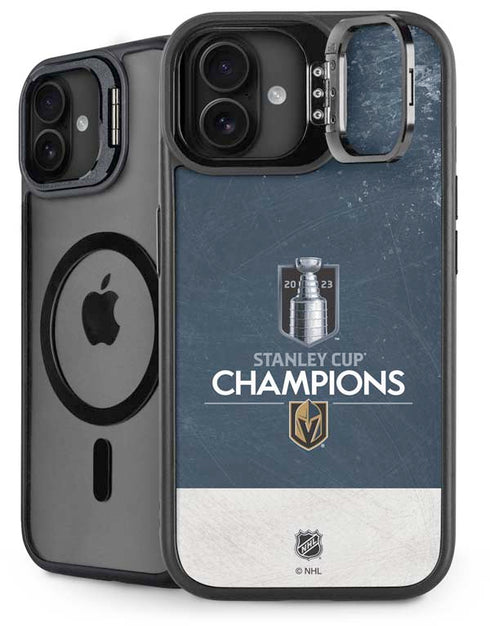 NHL Stanley Cup Champions 2023: Vegas Golden Knights iPhone 16 Plus Kickstand Case