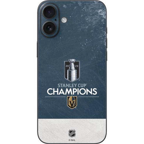 NHL Stanley Cup Champions 2023: Vegas Golden Knights iPhone 16 Plus Skin
