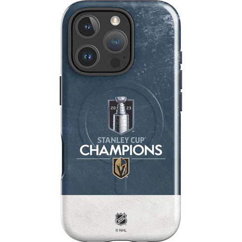 NHL Stanley Cup Champions 2023: Vegas Golden Knights iPhone 16 Pro Magsafe Impact Case