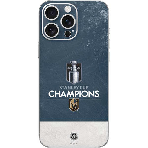 NHL Stanley Cup Champions 2023: Vegas Golden Knights iPhone 16 Pro Max Skin