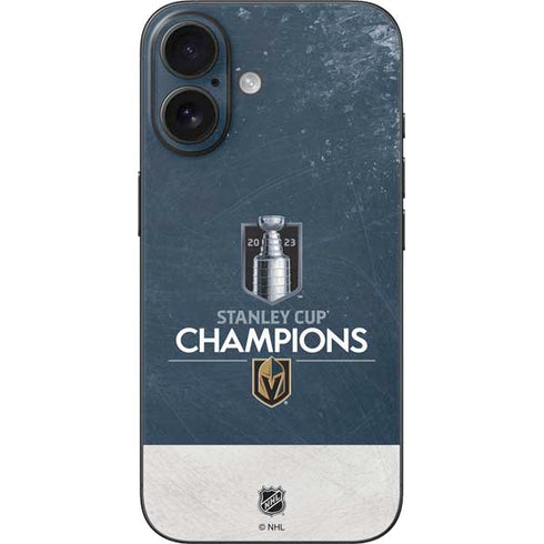 NHL Stanley Cup Champions 2023: Vegas Golden Knights iPhone 16 Skin