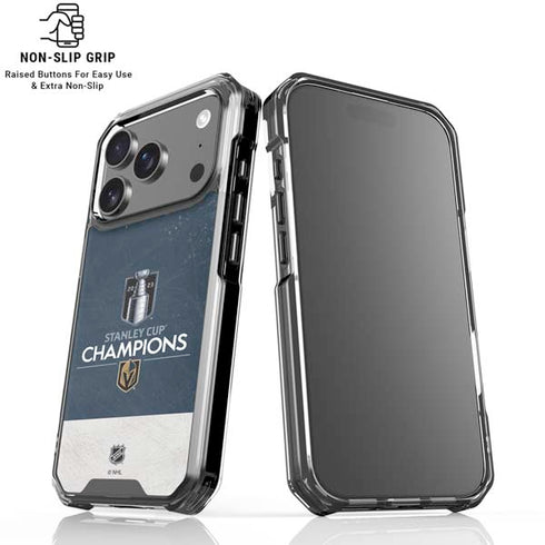 NHL Stanley Cup Champions 2023: Vegas Golden Knights iPhone 18 Pro Clear Case