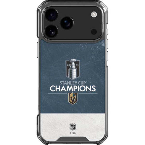 NHL Stanley Cup Champions 2023: Vegas Golden Knights iPhone 18 Pro Max Clear Case