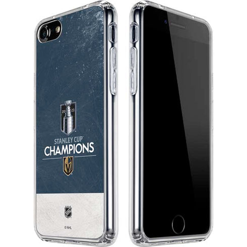 NHL Stanley Cup Champions 2023: Vegas Golden Knights iPhone SE (2nd & 3rd Gen) Clear Case