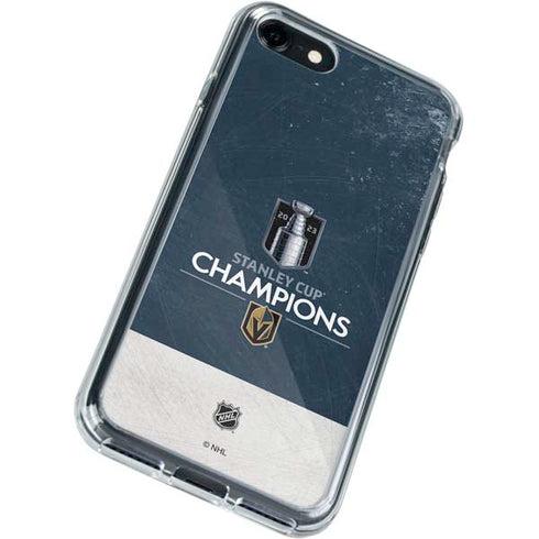 NHL Stanley Cup Champions 2023: Vegas Golden Knights iPhone SE (2nd & 3rd Gen) Clear Case
