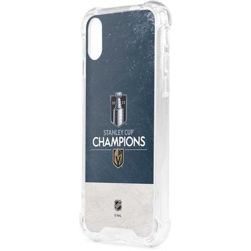 NHL Stanley Cup Champions 2023: Vegas Golden Knights iPhone XS Clear Case